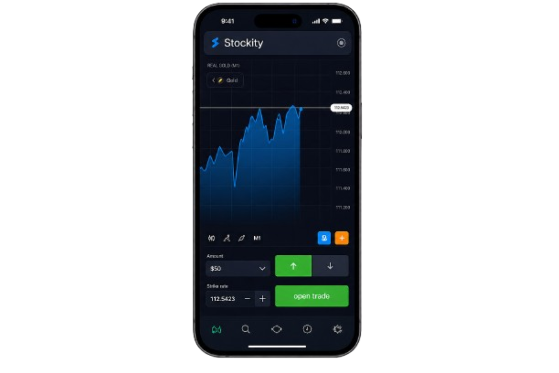 Aplikasi Mudah Alih Stockity